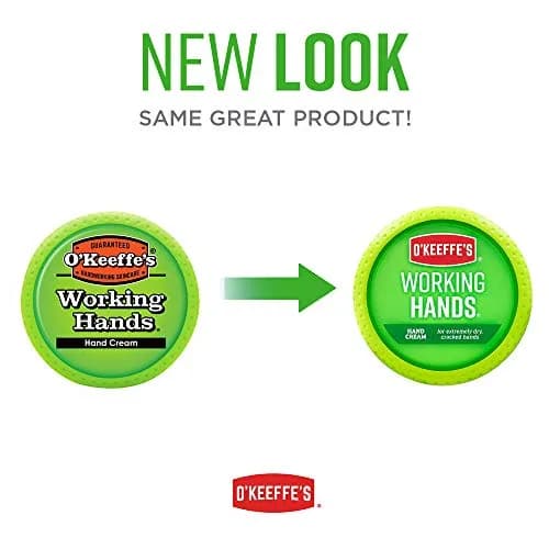 O'Keeffe's Working Hands Hand Cream Jar 94.6ml (3.2 oz) | Concentrated Formula for Extremely Dry, Cracked Hands thumbnail 3