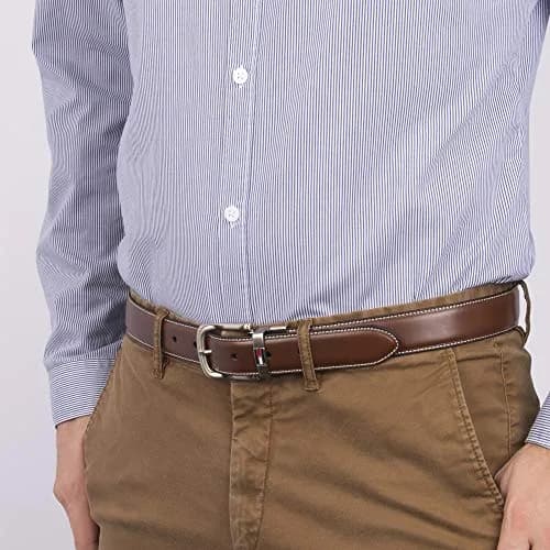 Tommy Hilfiger Men's Reversible Belt Brown/Black Casual 30 (76 cm) | Classic Leather Dress Belt thumbnail 4