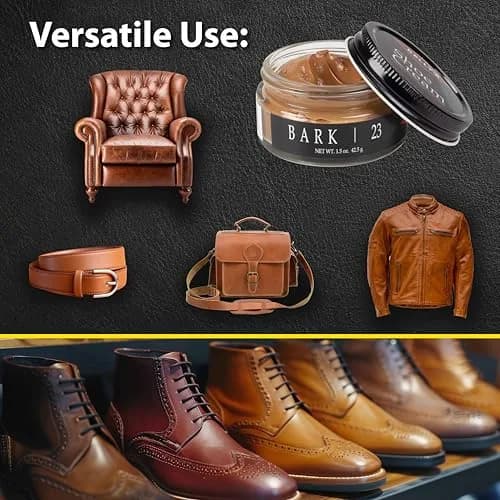 Kelly's Bark Shoe Polish 1.5 oz (44ml) | Professional Leather Shoe Cream thumbnail 4