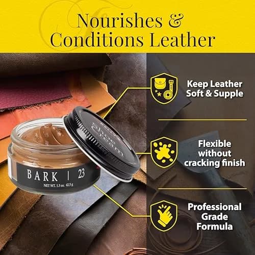 Kelly's Bark Shoe Polish 1.5 oz (44ml) | Professional Leather Shoe Cream thumbnail 5