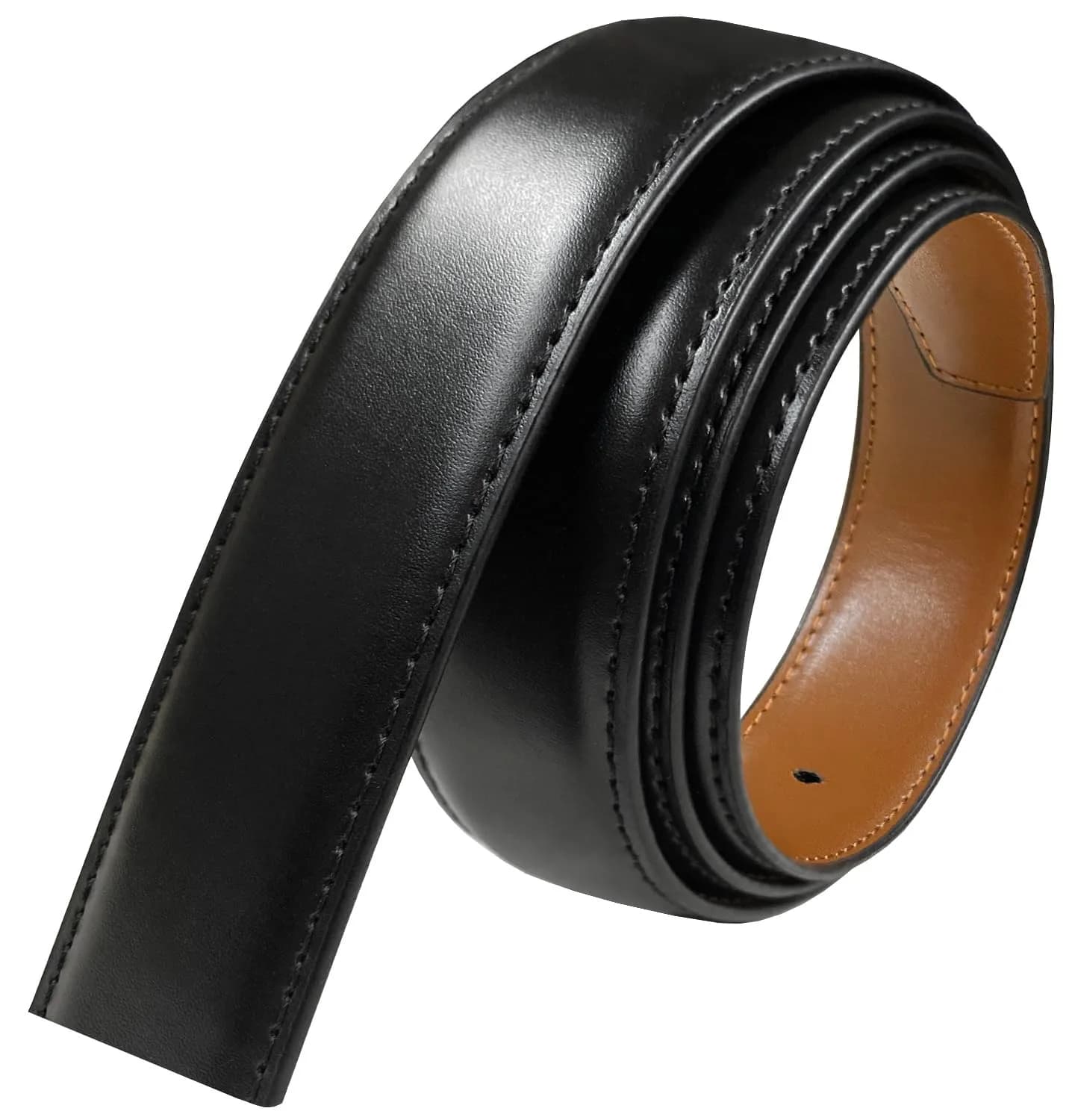 Belts.com Reversible Leather Belt Strap 36 | Versatile & Durable (70-120 chars) — Black/Tan-30mm-02 / 36