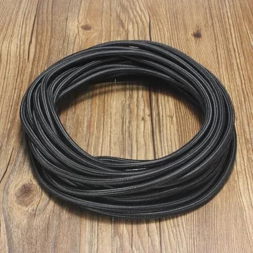 HESSION 32.8ft Round 18/2 Rayon Covered Wire | Vintage Industrial Lamp Cord (70-120c) thumbnail 4