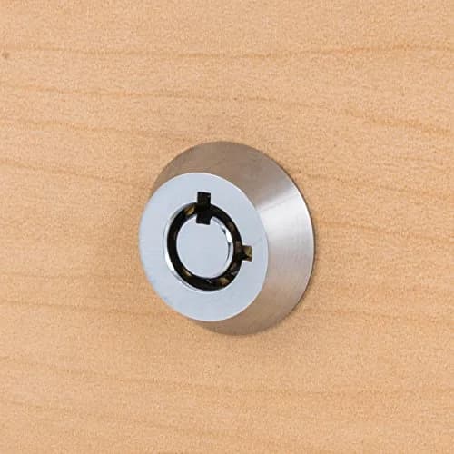 FJM Tubular Cam Lock 1-1/2" Chrome Finish | Keyed Alike, Versatile Installation thumbnail 4