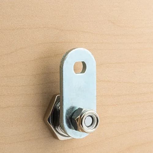 FJM Tubular Cam Lock 1-1/2" Chrome Finish | Keyed Alike, Versatile Installation thumbnail 6