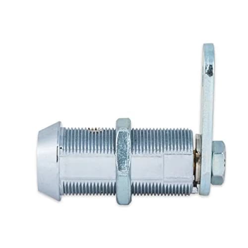 FJM Tubular Cam Lock 1-1/2" Chrome Finish | Keyed Alike, Versatile Installation thumbnail 3