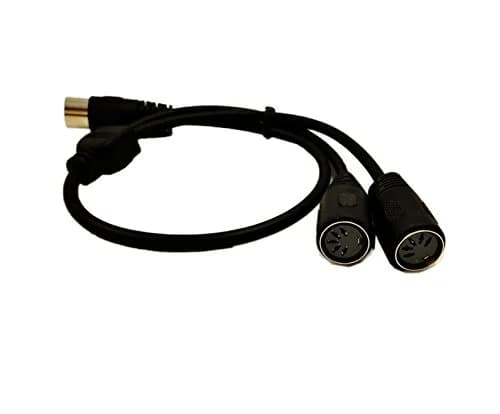 SinLoon 5-Pin DIN Splitter Y Cable 0.5m (1.5ft) | MIDI Male to 2x Female Extension Audio Cable thumbnail 4
