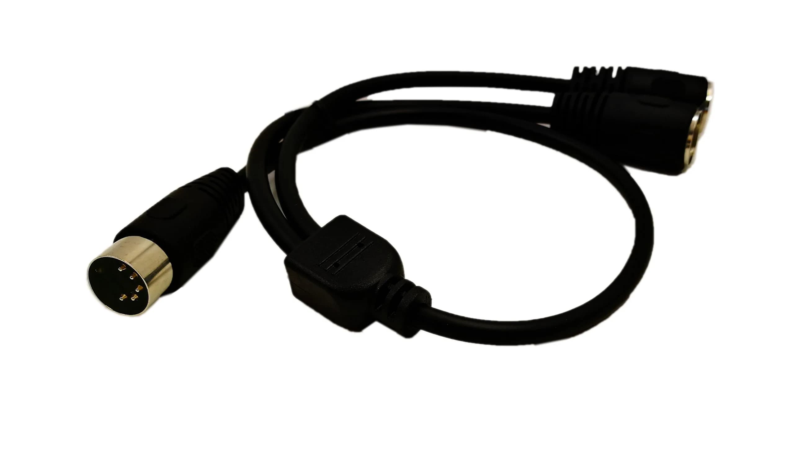 SinLoon 5-Pin DIN Splitter Y Cable 0.5m (1.5ft) | MIDI Male to 2x Female Extension Audio Cable - view 3