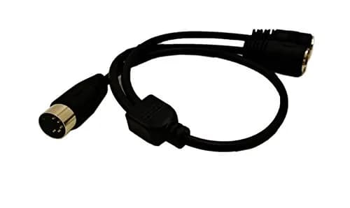 SinLoon 5-Pin DIN Splitter Y Cable 0.5m (1.5ft) | MIDI Male to 2x Female Extension Audio Cable thumbnail 3