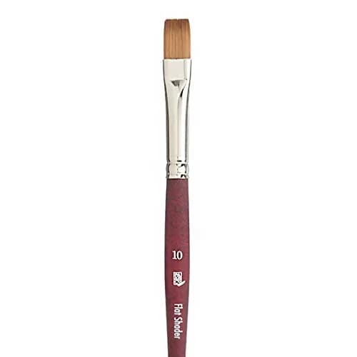 Princeton Velvetouch Series 3950 Flat Shader Paint Brush 10 | Premium Synthetic for Acrylic, Oil & Watercolor thumbnail 2