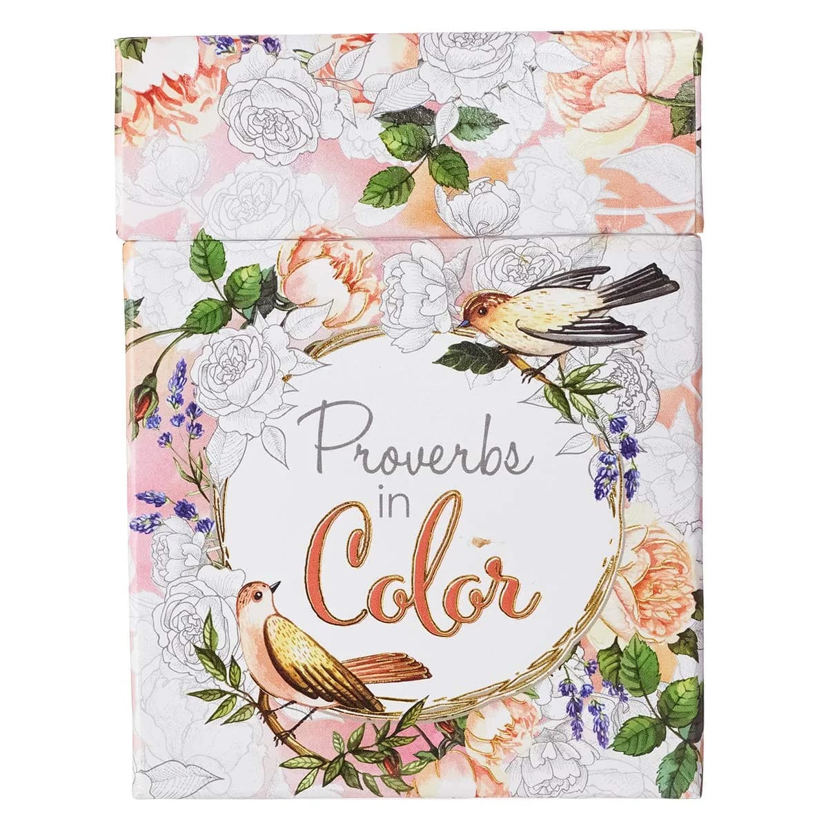 Christian Art Gifts Proverbs in Color: Cards to Color and Share | Christian Coloring Cards with Proverbs, 44 Heavy Card Stock Pages