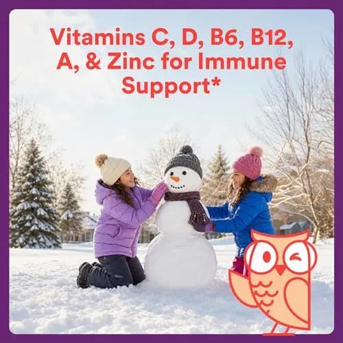 SmartyPants Kids Immunity Elderberry Gummies 60 Count | Support Kids' Immune Health with Elderberry & Vitamins thumbnail 5