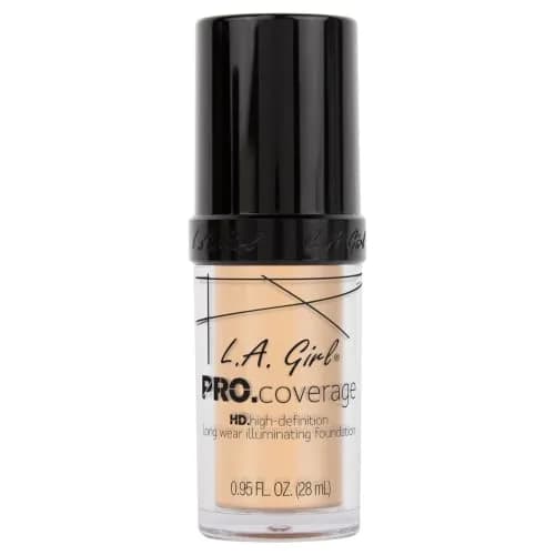L.A. Girl Pro Coverage Liquid Foundation Fair 28ml (0.95 Fl Oz) | Lightweight Dewy Finish thumbnail 3