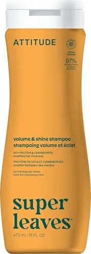 ATTITUDE Volume and Shine Hair Shampoo 473ml (16 Fl Oz) | EWG Verified for Thin Hair thumbnail 1
