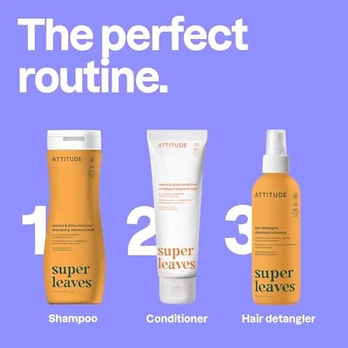 ATTITUDE Volume and Shine Hair Shampoo 473ml (16 Fl Oz) | EWG Verified for Thin Hair thumbnail 6