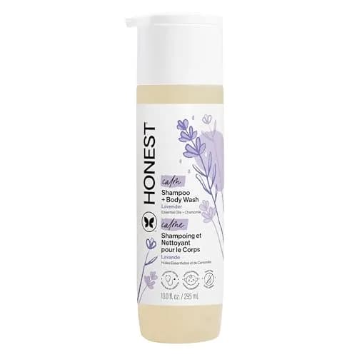 The Honest Company 2-in-1 Baby Shampoo & Body Wash Lavender Calm 295ml (10 fl oz) | Tear-Free Hypoallergenic Formula thumbnail 1