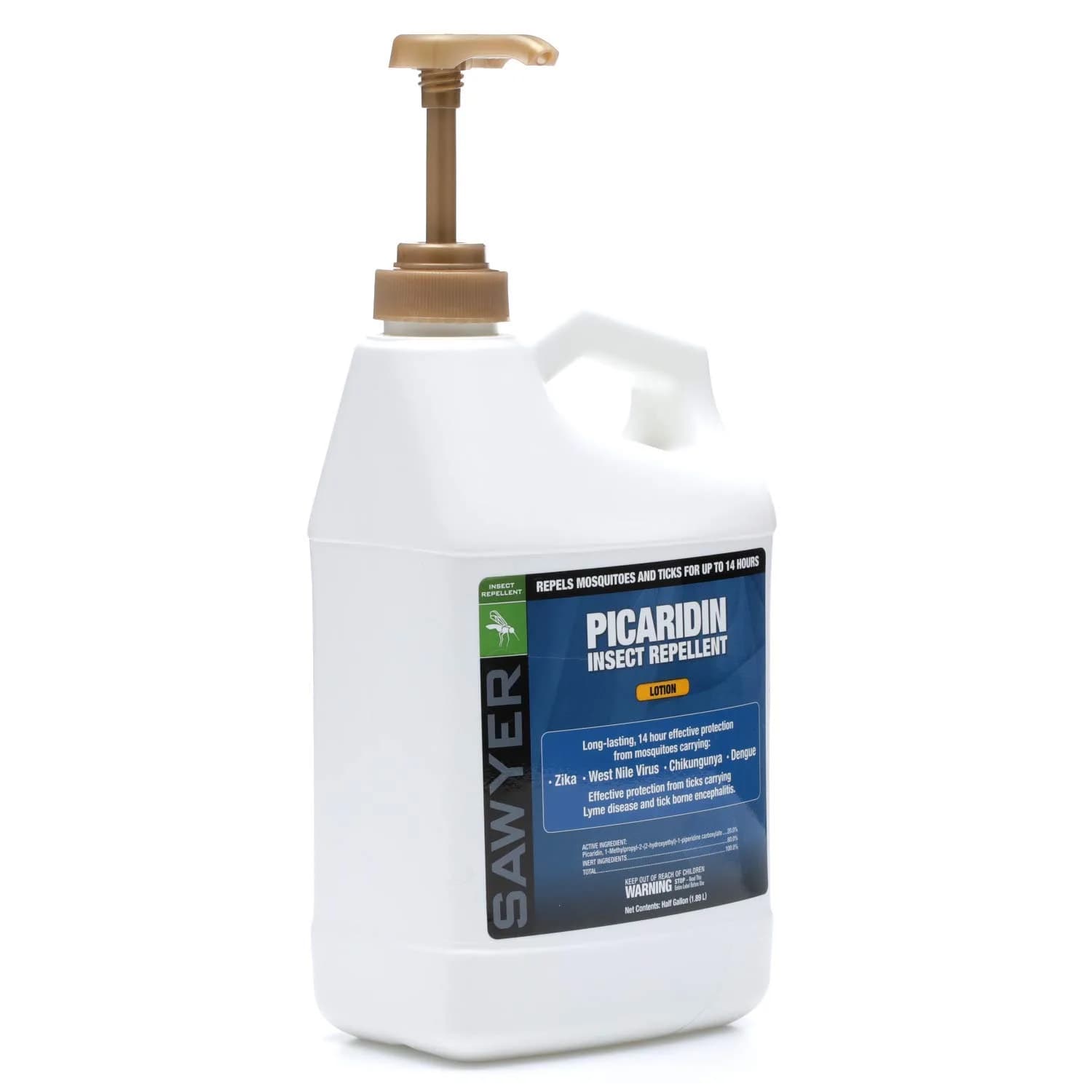 Sawyer Products SP567 Premium Insect Repellent Lotion with 20% Picaridin, 1.89 Liters (64 Fl Oz) | Safe for Family, Long-Lasting Protection - view 2