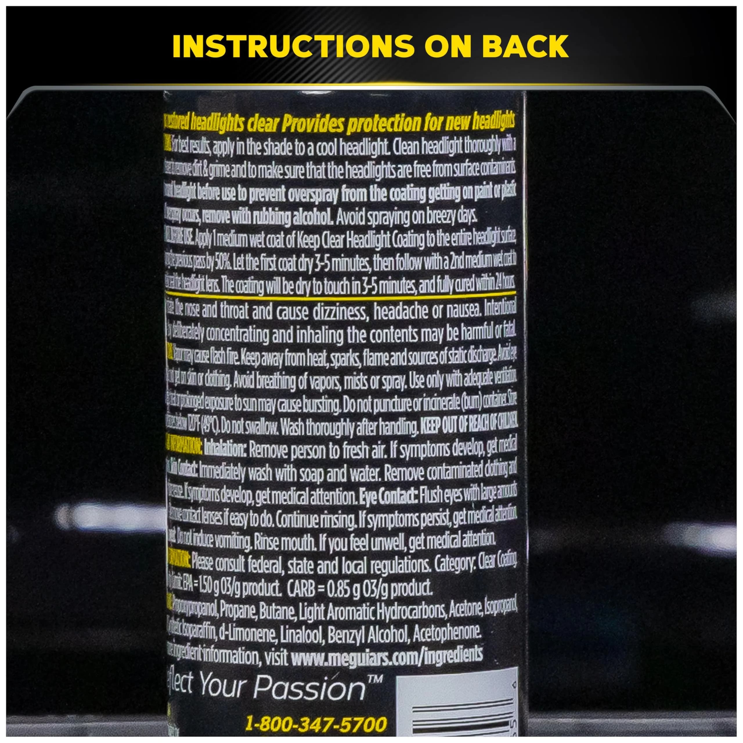 Meguiar's Keep Clear Headlight Coating 4 Oz (186 ml) | Lasts Up to a Year - view 4