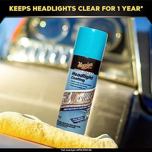 Meguiar's Keep Clear Headlight Coating 4 Oz (186 ml) | Lasts Up to a Year thumbnail 6