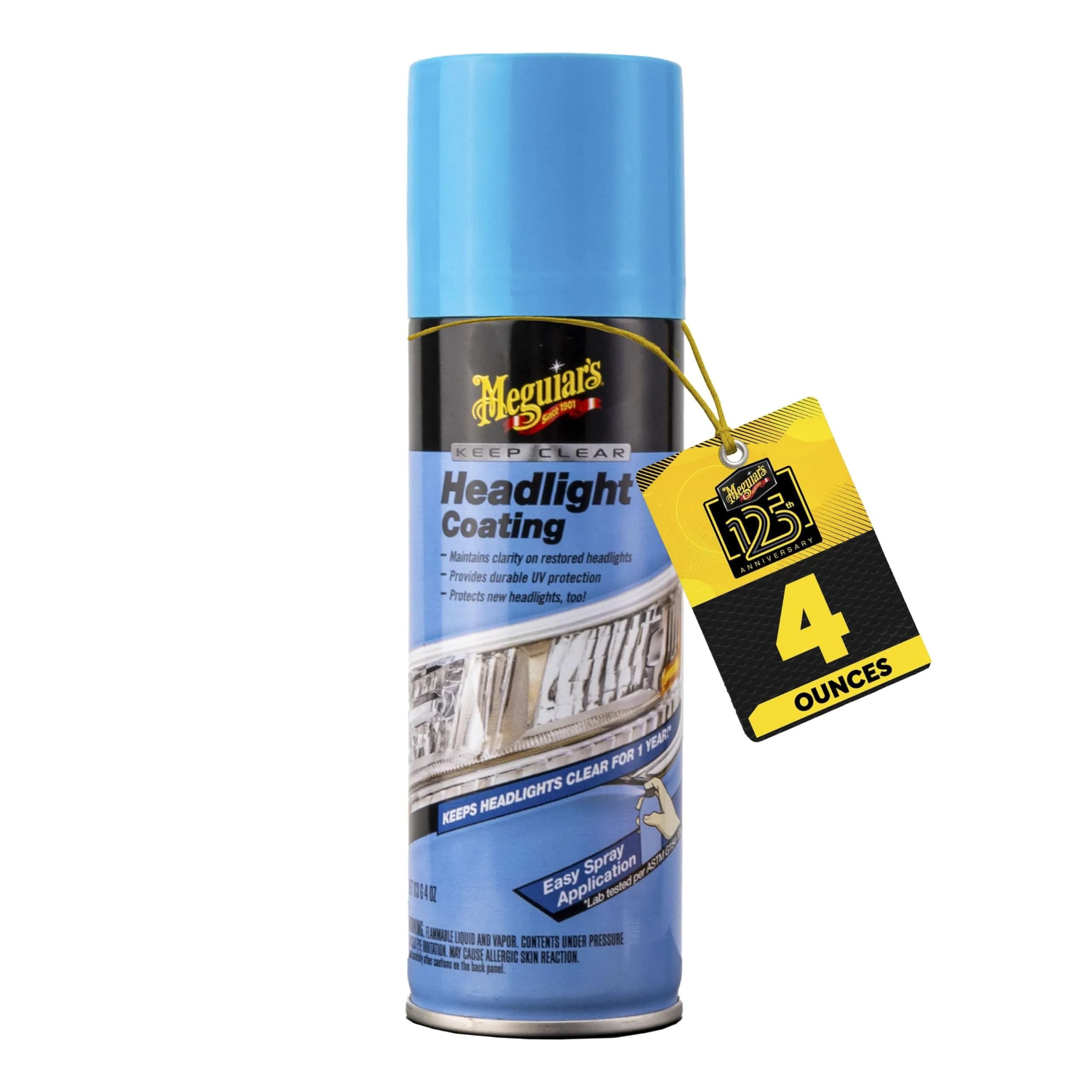Meguiar's Keep Clear Headlight Coating 4 Oz (186 ml) | Lasts Up to a Year - main product image