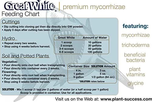 Plant Success Great White Mycorrhizal Fungi 1 oz | Root Booster & Soil Amendment thumbnail 2