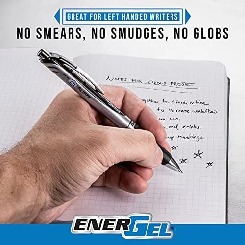 Pentel EnerGel RTX Retractable Liquid Gel Pen 0.7mm | Smooth, Fast-Drying Ink for Professionals & Students thumbnail 8