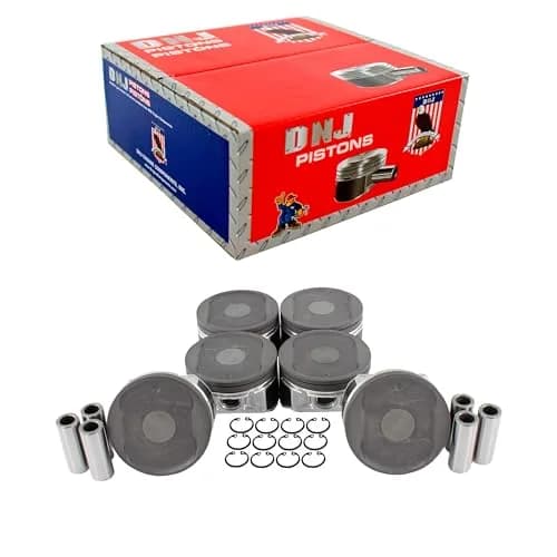 DNJ P648.40 Oversize Piston Set for 2005-2021 Nissan, Suzuki Equator, Frontier, NV1500 4.0L V6 24V DOHC | 1.00mm Oversize thumbnail 1