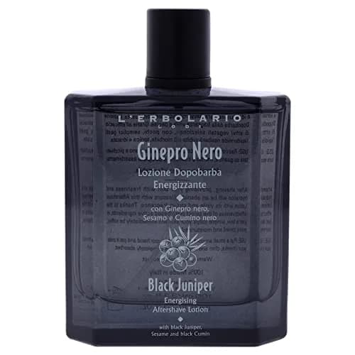 L'Erbolario Black Juniper Energizing After Shave Lotion 100ml (3.3 Fl Oz) | Soothes & Hydrates Post-Shave thumbnail 2