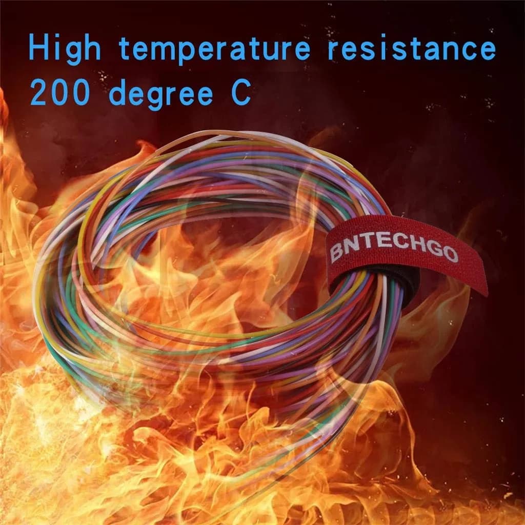 BNTECHGO 24 AWG Silicone Wire Kit 10 Colors Each 10 ft | 100 ft Total - view 4