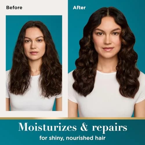 OGX Extra Strength Damage Remedy + Coconut Miracle Hair Oil, 3.3 fl. oz | Nourishes Coarse Hair, Tames Frizz, Adds Shine thumbnail 3