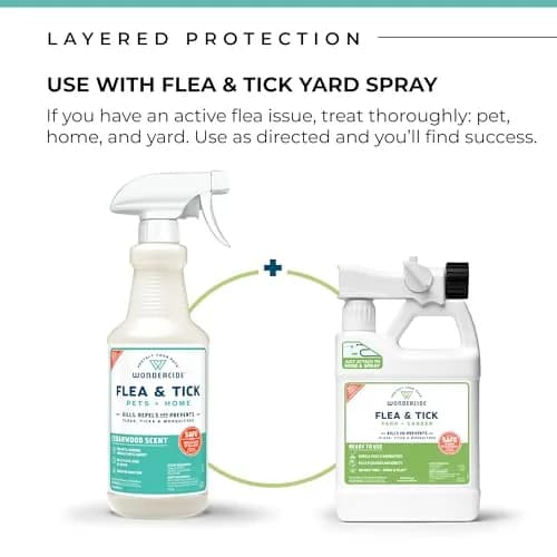Wondercide Flea Tick & Mosquito Spray for Pets & Home - Cedarwood 16 fl oz | Natural Plant-Powered Pest Control thumbnail 5
