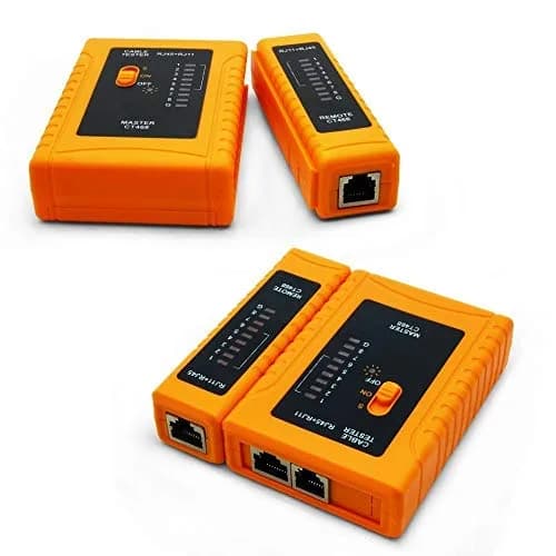 iMBAPrice RJ45 Network Cable Tester for LAN Phone RJ45/RJ11/RJ12/CAT5/CAT6/CAT7 UTP Wire Test Tool | Continuity Tester for Network Installation thumbnail 3
