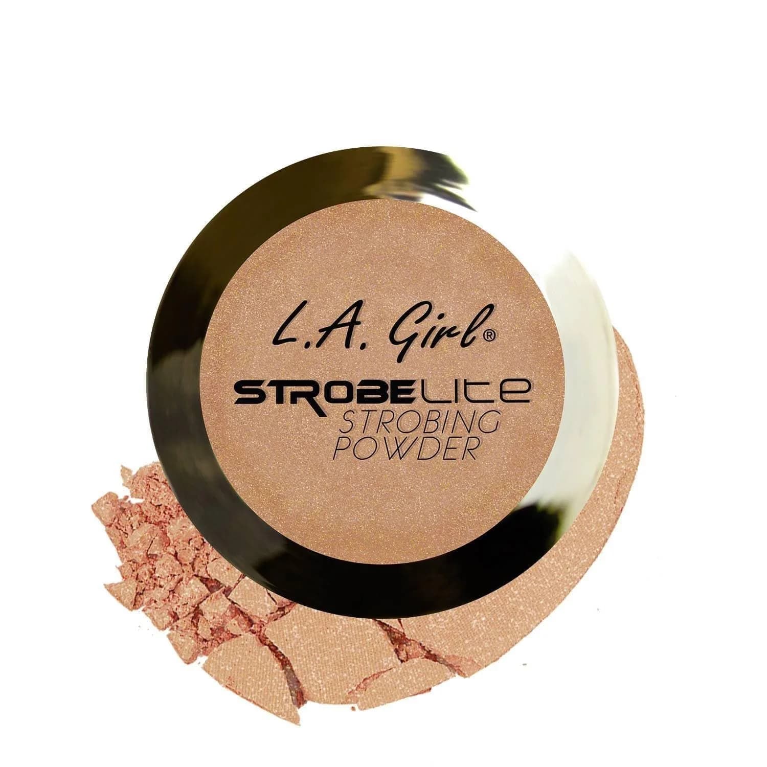 L.A. Girl Strobe Lite Strobing Powder, 50 Watt, 0.19 Ounce | Silky, Radiant Highlight for All Skin Types