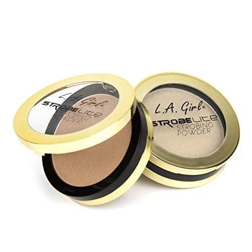 L.A. Girl Strobe Lite Strobing Powder, 50 Watt, 0.19 Ounce | Silky, Radiant Highlight for All Skin Types thumbnail 4