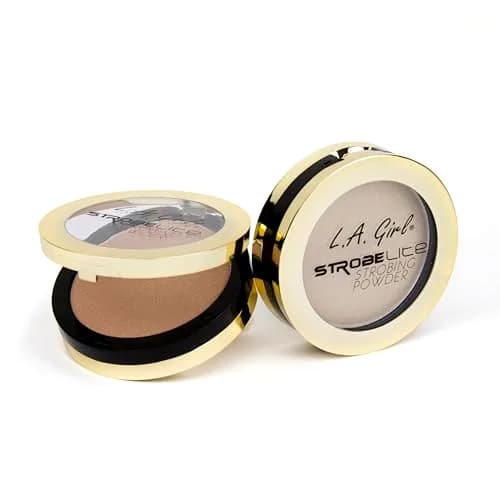 L.A. Girl Strobe Lite Strobing Powder, 50 Watt, 0.19 Ounce | Silky, Radiant Highlight for All Skin Types thumbnail 5