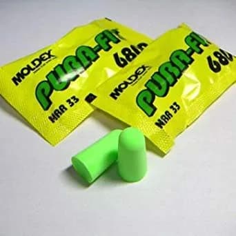 Pura-Fit 6800 Disposable Foam Earplugs Uncorded NRR 33 | 50 Pairs (100 Earplugs Total) thumbnail 2
