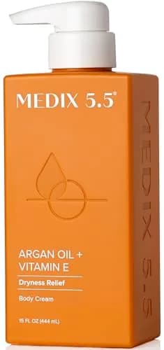 Medix 5.5 Argan Oil Cream + Vitamin E 473ml (15 Fl Oz) | Hydrates & Firms Skin thumbnail 1