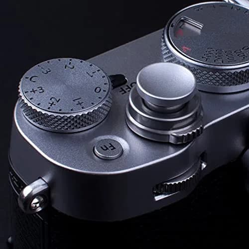 VKO Silver Metal Soft Shutter Release Button | Compatible Camera Accessory (70-120 chars) thumbnail 3