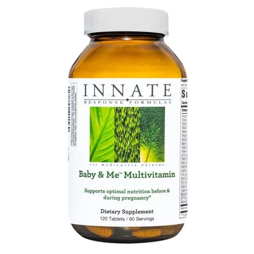 Innate Response Formulas Baby and Me Prenatal Multivitamin 120 Tablets | Supports Mother & Baby Nutrition thumbnail 1