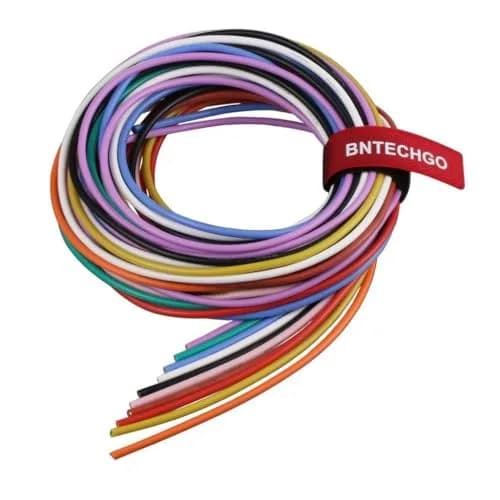 BNTECHGO 16 AWG Silicone Wire Kit - 10 Colors, 5ft Each | 50ft Total thumbnail 1