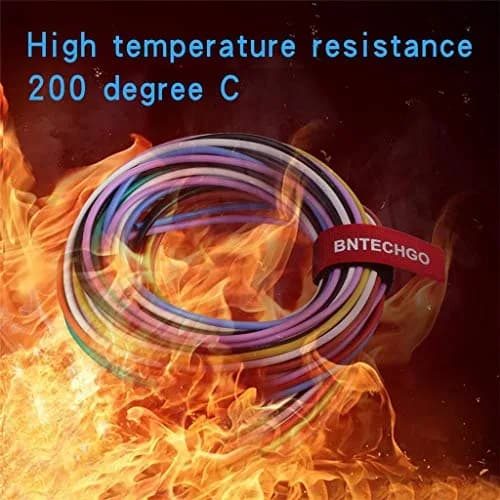 BNTECHGO 16 AWG Silicone Wire Kit - 10 Colors, 5ft Each | 50ft Total thumbnail 4