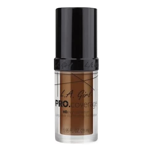 L.A. Girl Pro Coverage Liquid Foundation, Rich Cocoa 0.95 Fl Oz | Buildable, Hydrating, Flawless Finish thumbnail 3