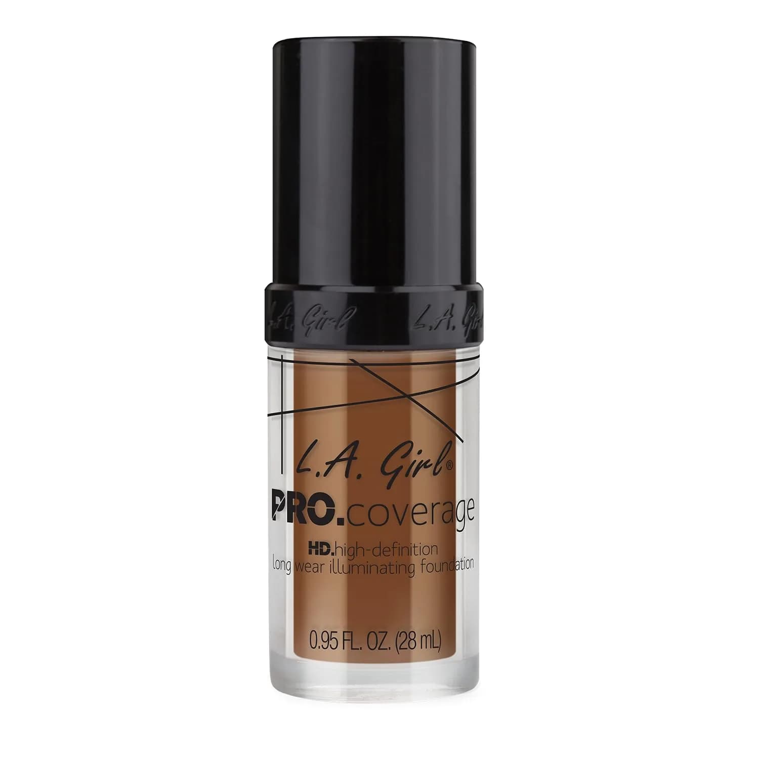 L.A. Girl Pro Coverage Liquid Foundation in Coffee - Dewy, Radiant Finish (28.08ml) - view 3