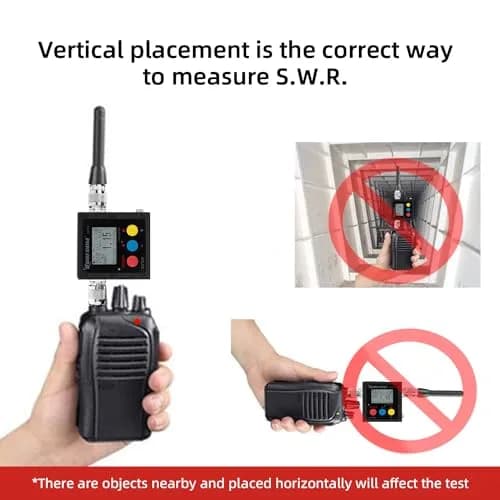 Surecom SW-102S VHF UHF Power & SWR Meter 120W 100-525MHz | Analog Radio Measurement Tool thumbnail 6