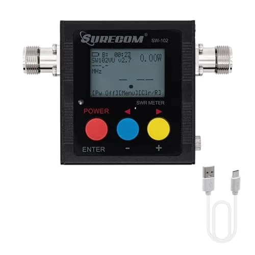 Surecom SW-102S VHF UHF Power & SWR Meter 120W 100-525MHz | Analog Radio Measurement Tool thumbnail 1