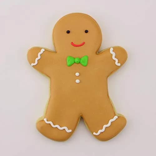 Ann Clark Gingerbread Man Cookie Cutter, Extra Large 5-1/4" | Classic Gingerbread Shape, Food-Safe Steel thumbnail 4