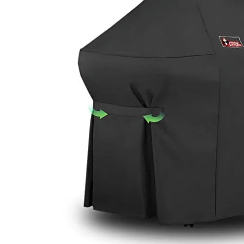 Kingkong 7108 Premium Grill Cover for Weber Summit 400-Series | Heavy Duty, Wind & Rain Resistant (70-120c) thumbnail 6