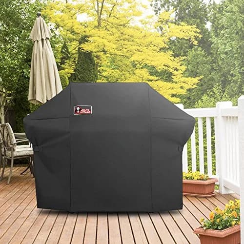 Kingkong 7108 Premium Grill Cover for Weber Summit 400-Series | Heavy Duty, Wind & Rain Resistant (70-120c) thumbnail 2