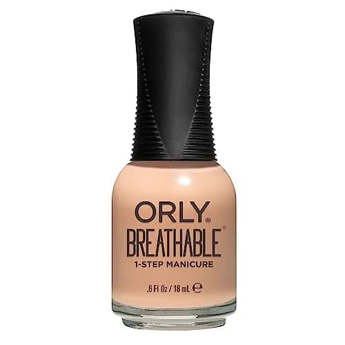 Orly Breathable Nourishing Nude 1 Step Manicure Nail Polish 18ml (0.6 Fl Oz) | Long-Lasting, Healthy Nails thumbnail 1