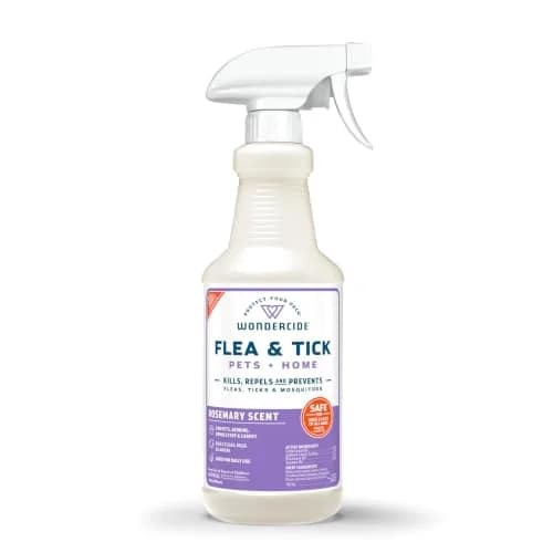 Wondercide Flea Tick & Mosquito Spray for Pets & Home - Rosemary 16 fl oz | Natural Plant Powered Pest Control thumbnail 1