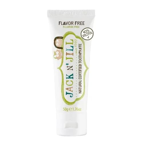 Jack N' Jill Kids Toothpaste 1.76 oz | Fluoride & Flavor Free, Organic, Vegan, Gluten-Free, BPA-Free, SLS-Free, Dairy-Free thumbnail 1